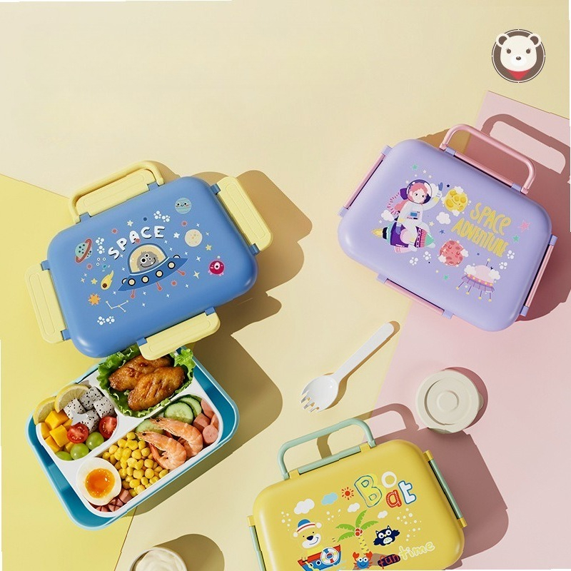Meal Prep Lunch Boxes - Безопасный для использования в микроволновой печи