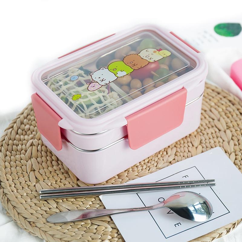 Meal Prep Lunch Boxes - С случайным узором мультяшный ланч-бокс из