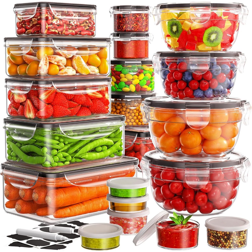 Meal Prep Recipes - Набор из 40 контейнеров для хранения
