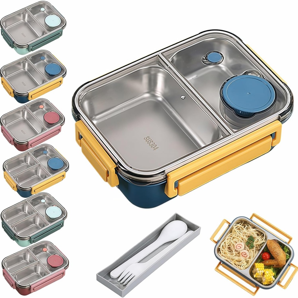 Meal Prep Lunch Boxes - Портативные ланч-боксы 850 мл для детей