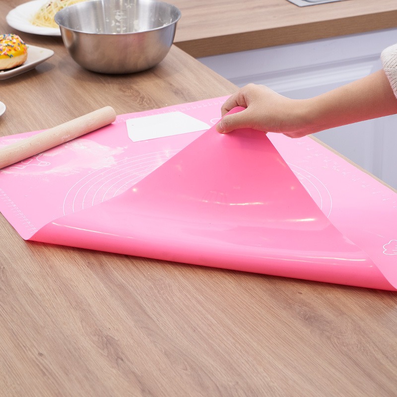Food Prep Mat - Силиконовый коврик для раскатки теста, пищевой,