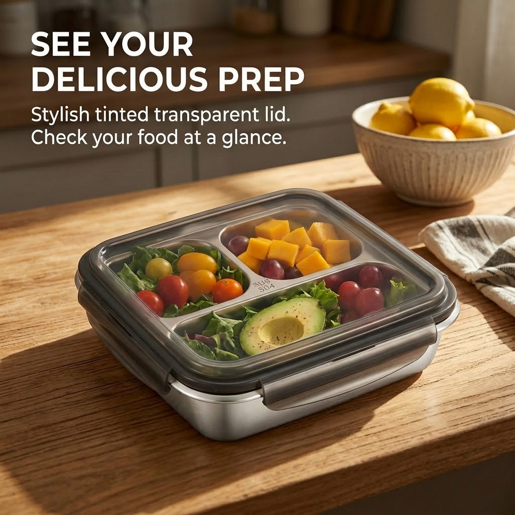 Контейнер для обеда большой вм – обзор и цена Meal Prep Lunch Boxes