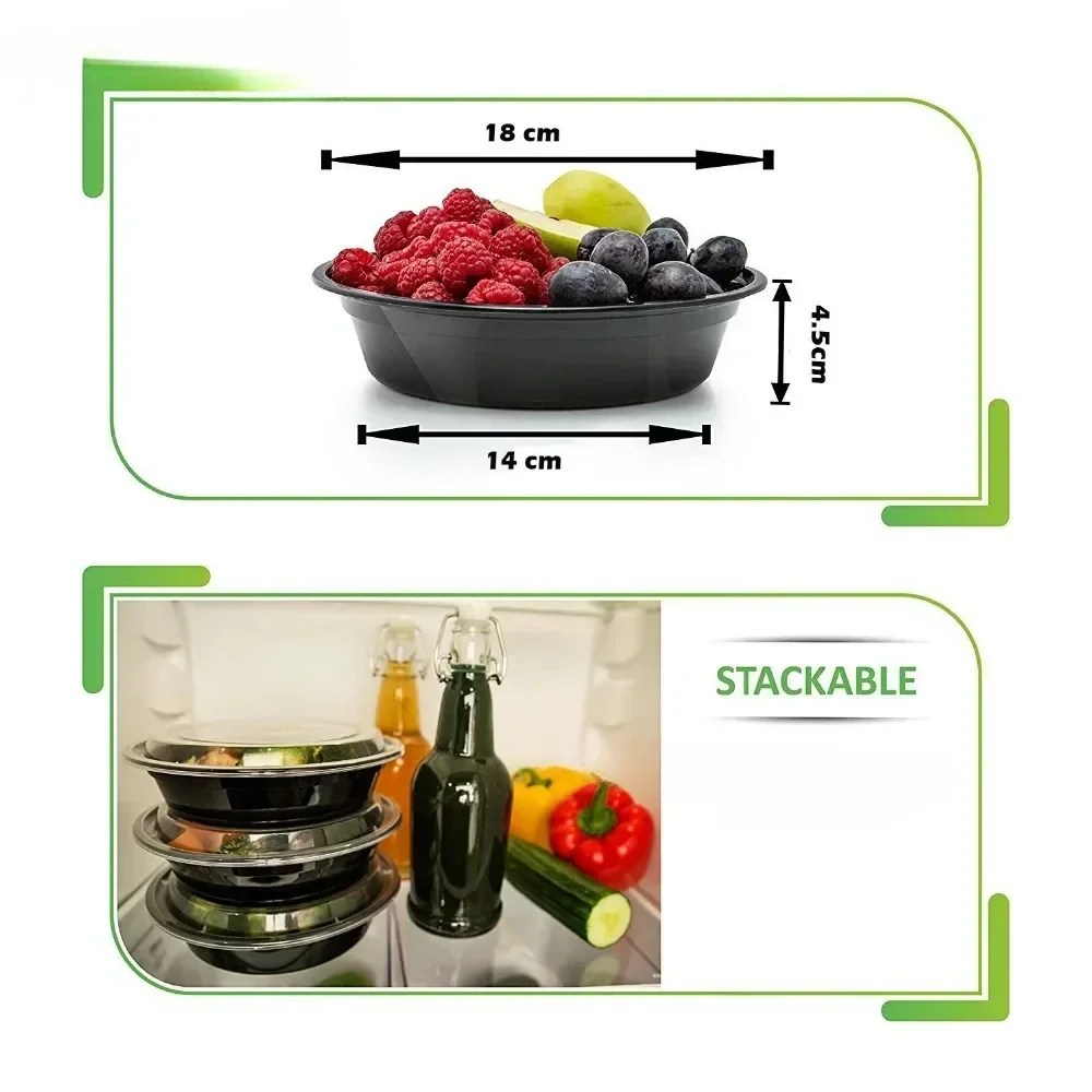 Контейнеры для еды, пластиковы – обзор и цена Meal Prep Lunch Boxes