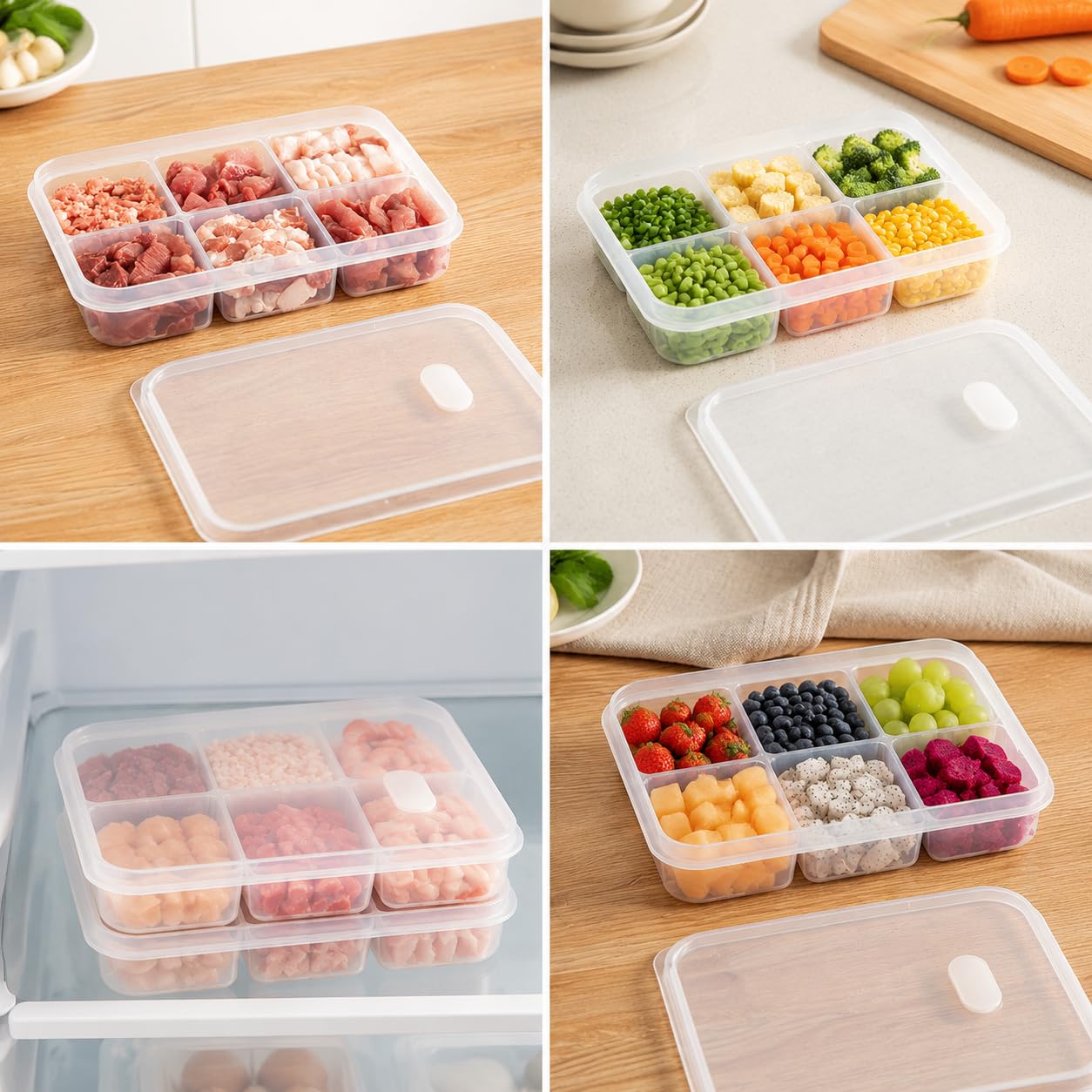 Контейнер для хранения продукт – обзор и цена Meal Prep Frozen Food