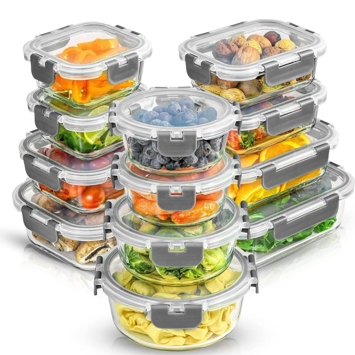 24 шт. контейнеров для хранени – обзор и цена Meal Prep Kit